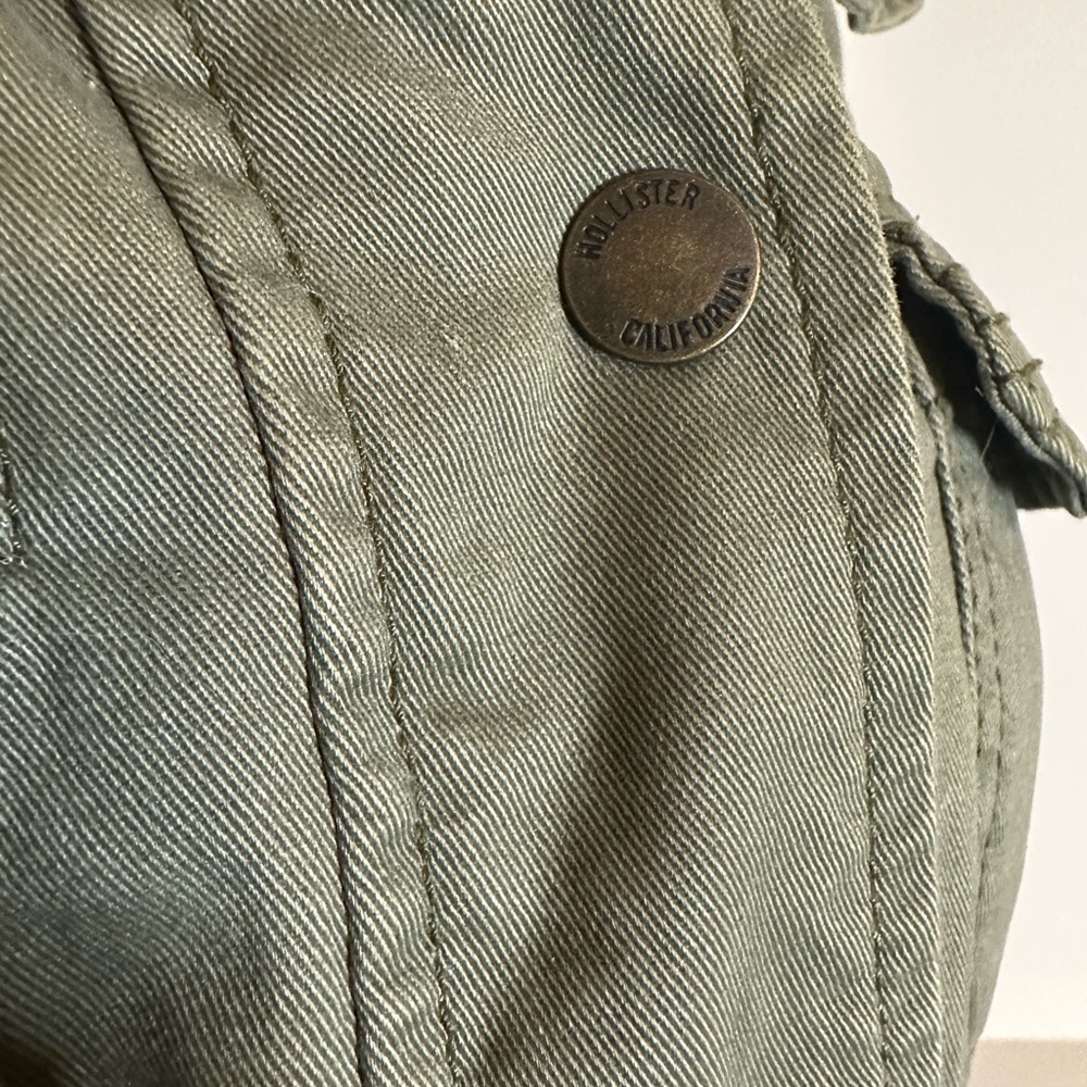 Hollister Khaki Utility Jacket - Picture 3 of 9
